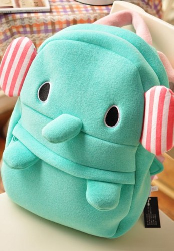 Fashon Cute Mint Elephant Bag
